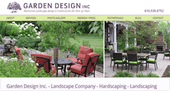 Desktop Screenshot of gardendesigninc.com