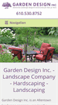 Mobile Screenshot of gardendesigninc.com